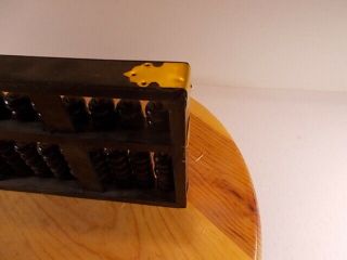 Vintage Abacus Lotus - Flower Brand China 13 rows 91 beads wooden counting tool 3
