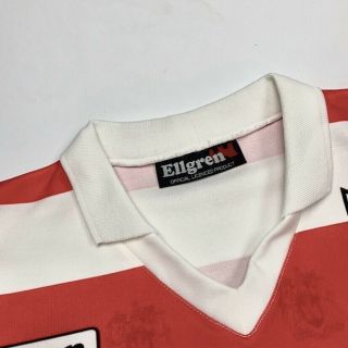 Vintage 90s Wigan Rugby League Shirt Jersey Ellgren NORWEB Size S Rare 3