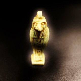 Rare Antique Egyptian Amulet Figurine of God Anubis God Of Death 2