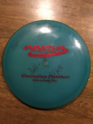 Innova Champion Panther Pfn Rare Oop 172g Blue