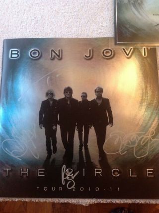 Bon Jovi The Circle Tour Programme Rare Signed