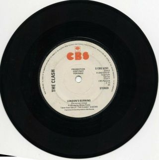 THE CLASH Remote Control Rare 1977 UK CBS PROMO 2 - track 7 