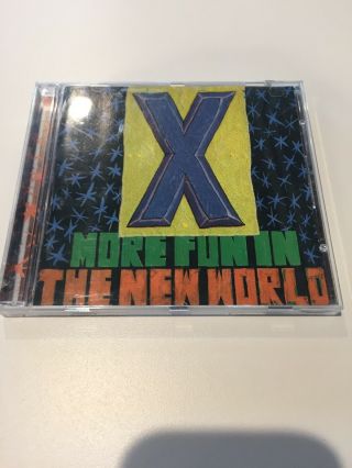 X - More Fun In The World - Rare Cd