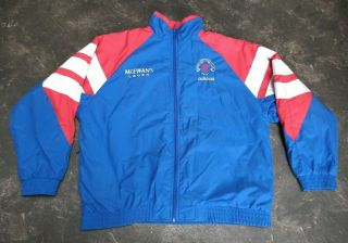Rare Vintage Adidas Glasgow Rangers 1992 Jacket Coat Top Football 42/44 Mens