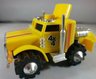 Rough Riders Semi Truck California Hauler Ljn Schaper Stompers Rare Yellow