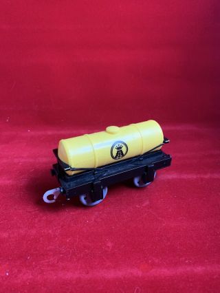 Thomas & Friends Trackmaster Rare Yellow Oil Tanker Car