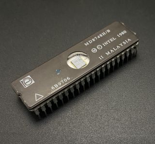 Rei Md8748h/b Mcu 8 - Bit Microcontroller Dip40 Intel D8748 Processor 6mhz Rare