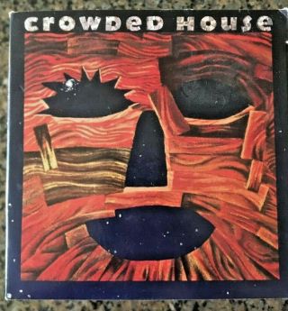 Crowded House - Woodface Rare Promotional 5 " Square Cube Display 1991
