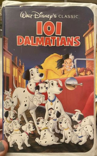 101 Dalmatians (vhs 1263) | Walt Disney Classic | Black Diamond Edition Rare