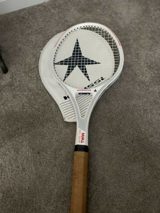 Kneissl White Star Twin Tennis Racquet Sl 4 41/2 Rare Awesome