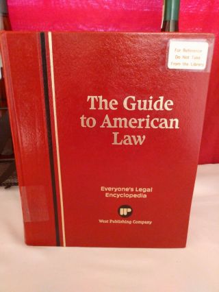 The Guide To American Law Vol.  2 By Everyone 