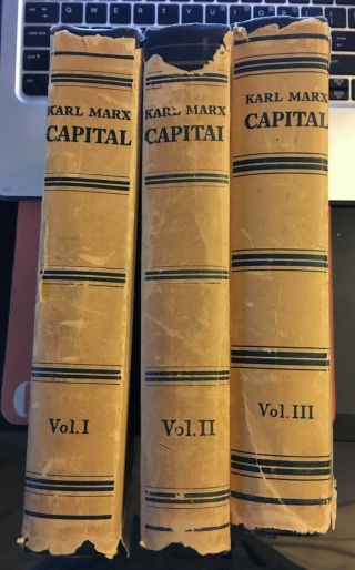 Karl Marx Capital In 3 Volumes Foreign Languages Publishing House Moscow RARE 2