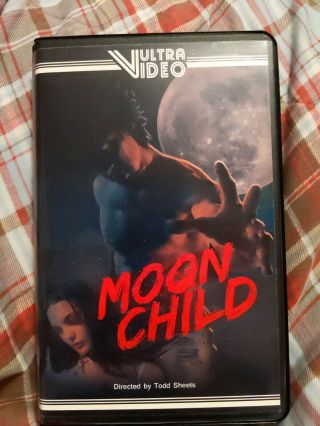 Moon Child Vhs Vultra Todd Sheets Sov Rare Werewolf Big Box 31/50