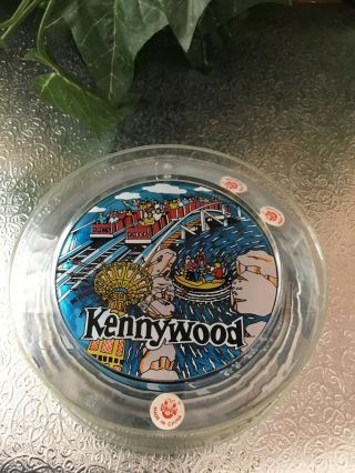 Vintage Kennywood Amusement Park Coaster Set Of 6 Roller Coaster Rare