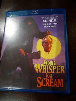 From A Whisper To A Scream (blu - Ray Disc,  2015) Rare And Oop