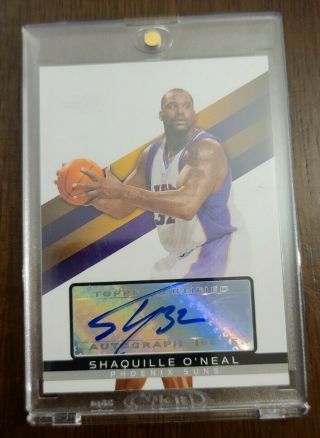 2009 - 10 Topps Signatures Shaquille O 