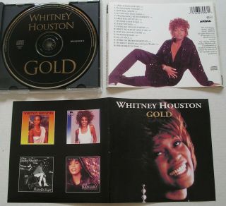 Whitney Houston Gold (the Very Best) Rare Cd Compilation