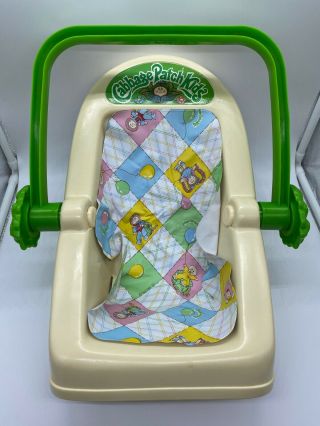 Vintage 1983 Coleco Cabbage Patch Kids Doll Carrier Chair W/cushion No Strap