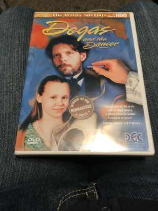 Degas And The Dancer Rare Oop Dvd With Chapter Insert Artists 