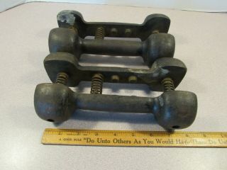 Rare Antique Cast Iron Hand Grip Strengtheners L Cast Iron Dumbells