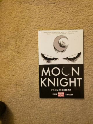 Moon Knight From The Dead Vol 1,  Warren Ellis Rare Oop Nm