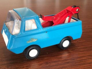 Rare Vintage Tonka Pressed Steel Tow Truck From The 1970 
