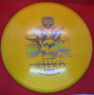 Very Rare Discmania Early Run S - Line Pd2 Chaos Orange Driver Penned Spd2 175g