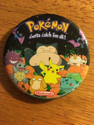 Vintage 1999 Pokemon Gotta Catch 