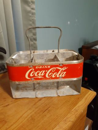 A Rare Vintage 1950 Coca - Cola Carrier