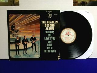 The Beatles Second Album 1964 Odeon Ztox Germany German Export Rare