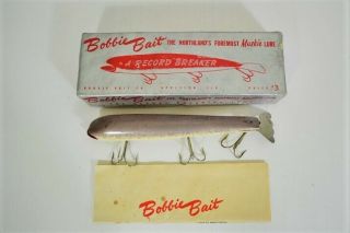 Vintage Bobbie Bait Muskie Lure