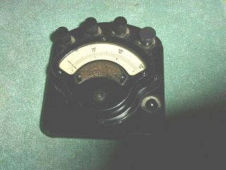 Antique Weston / Model 280 / Volt - Ammeter Meter