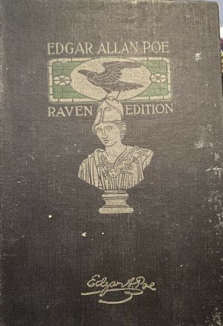 1903 Edgar Allan Poe The Raven Hardcover Book Rare And Little Mini Books 1904