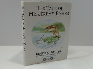 Beatrix Potter The Tale Of Mr.  Jeremy Fisher F.  Warne & Co Vintage Rare