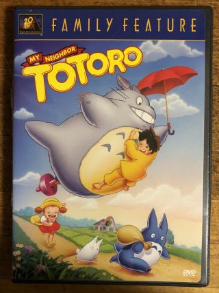 My Neighbor Totoro (dvd,  2002) Rare/oop/htf