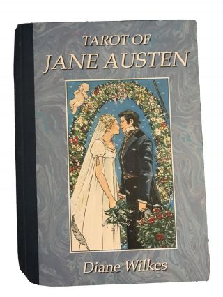 Rare Tarot Of Jane Austen Book Only By Diane Wilkes Oop