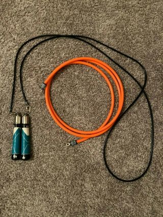 Rare Special Edition Crossrope " Do The Thing " Jumprope Set - 2 Large (9ft) Ropes