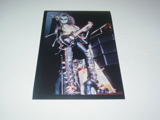 Kiss 8x12 Photo Gene Simmons Rare Live Concert Love Gun Album Tour 1977 7