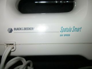 RARE Black & Decker Spatula Smart Electric Mixer,  Model M22S. 3