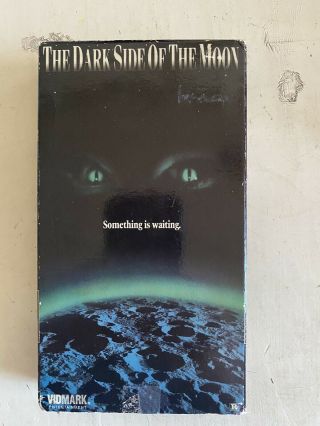 The Dark Side Of The Moon Vhs Action Horror Mystery Psychotronic Vidmark Rare
