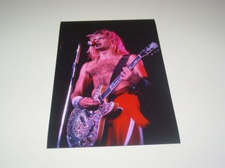 Van Halen 8x12 Photo David Lee Roth Rare Concert Diver Down Album Tour 1982 43