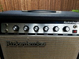 Vintage Rare solid state Rickenbacker TR14 Guitar Amplifier Amp 1981 2