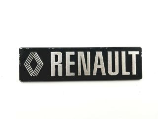 Amc Renault Rear Side Emblem Badge Symbol Logo Sign Metal Vintage Oem (1987)
