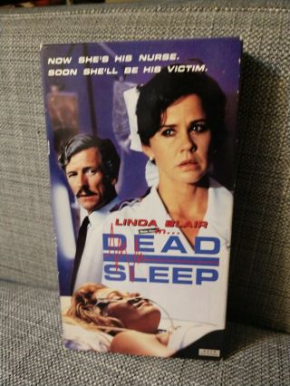 Dead Sleep Vhs Linda Blair Horror Rare