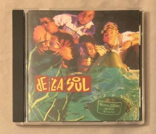 Rare 1993 De La Soul Buhloone Mindstate Cd Rap Hip - Hop Oop Tommy Boy Records