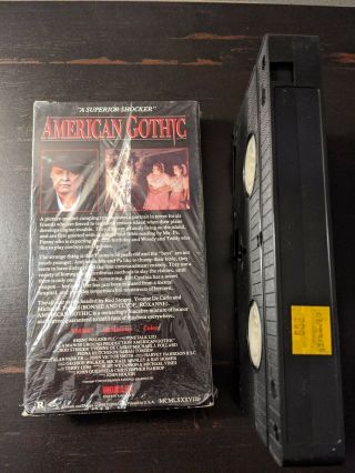 American Gothic Trailer Screener (VHS) HORROR Rare 3