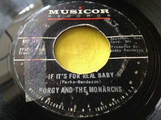 Hear Rare Soul 45 : Porgy And The Monarchs If It 