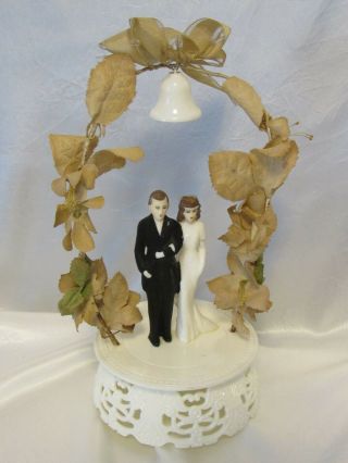 Vintage Wedding Cake Topper 1940 