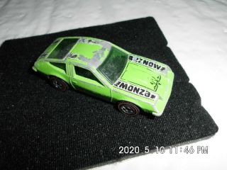 Rare Hot Wheels Redline Chevy Monza 2,  2 Light Green Vintage Car Toy Good/g,
