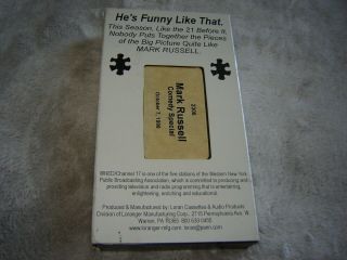 Mark Russell - Comedy Special October 7,  1998 Rare Promo Vhs Tape Pbs